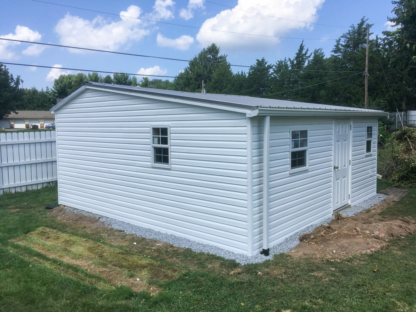 after our shed repair in jersey shore pa