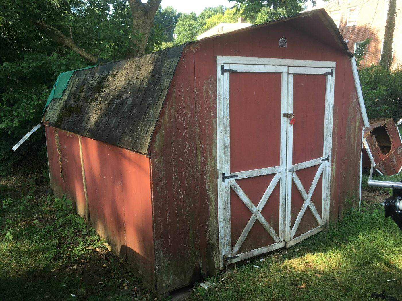 barn door replacement shed Lock Haven, PA .jpg